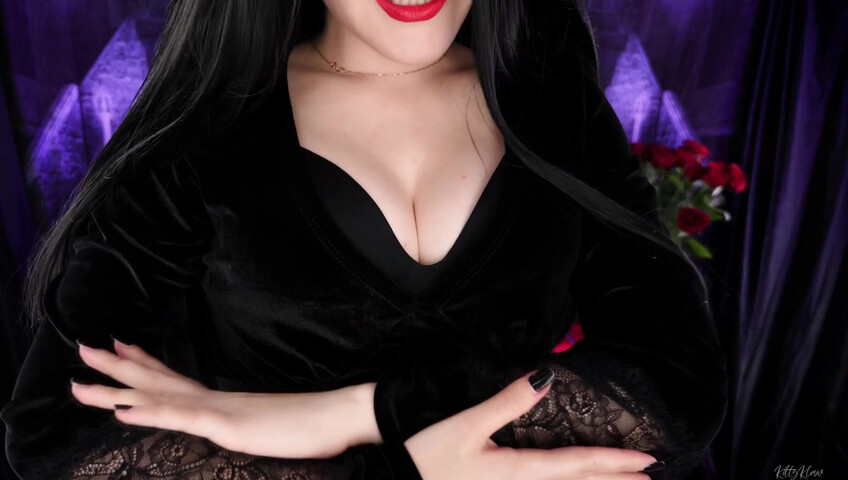 KittyKlaw ASMR - 9 Sep 2025 -  ASMR RolePlay Morticia