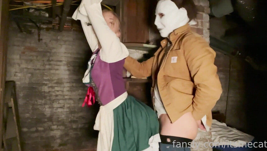 Itsmecat - Ass Fucked In The Basement At Oktoberfest!