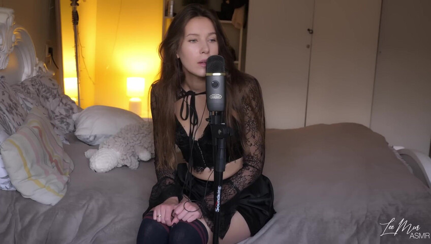 ASMR LeeMur - ASMR Mouth Sounds TONGUE FLUTTERING | Deleted YouTube