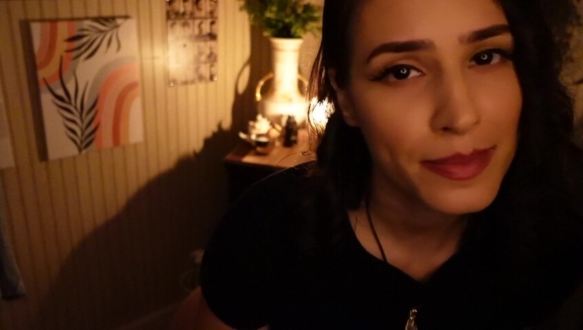 Irma La Dulce - Thunderstorm Blackout- MILF Barber LOVESTORY