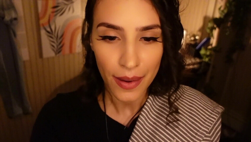 Irma La Dulce - Thunderstorm Blackout- MILF Barber LOVESTORY