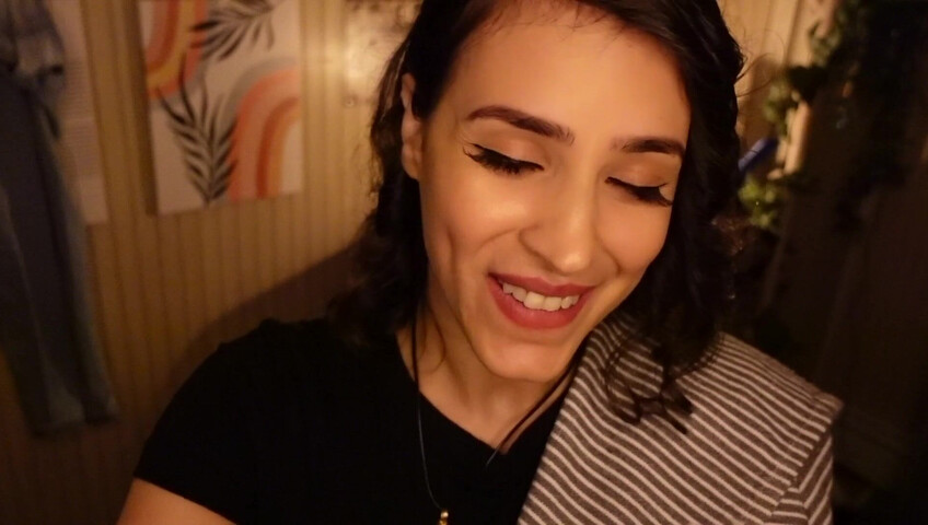 Irma La Dulce - Thunderstorm Blackout- MILF Barber LOVESTORY