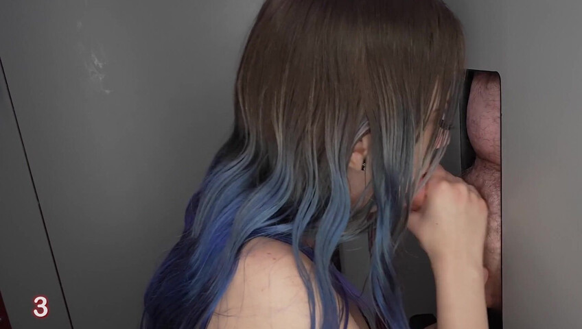 Glory Hole - Blue 2nd Visit | 4K