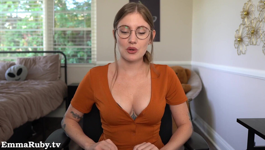Emma Ruby - Your Pretty Therapist Makes You CUM Hard
