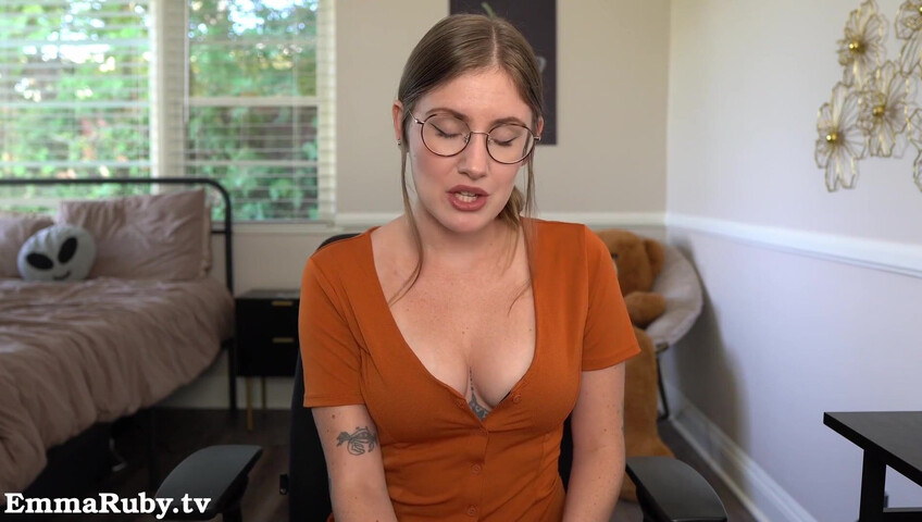 Emma Ruby - Your Pretty Therapist Makes You CUM Hard