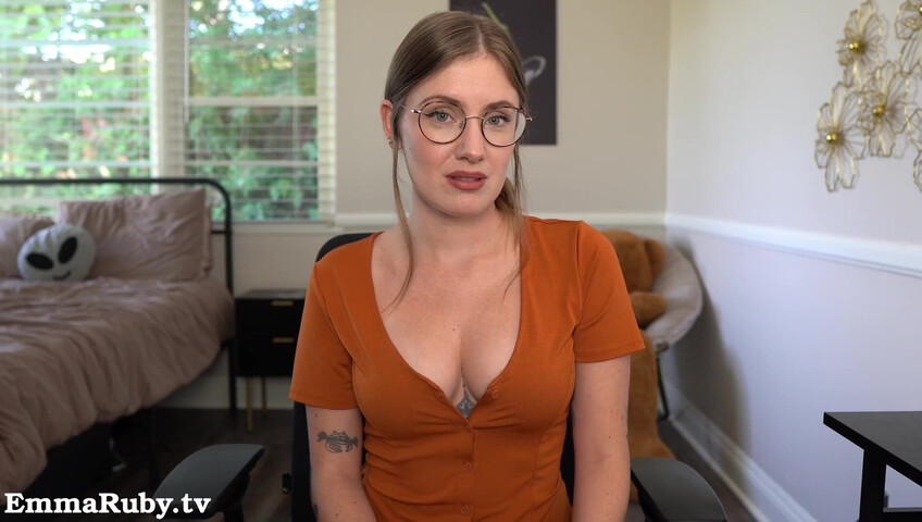 Emma Ruby - Your Pretty Therapist Makes You CUM Hard