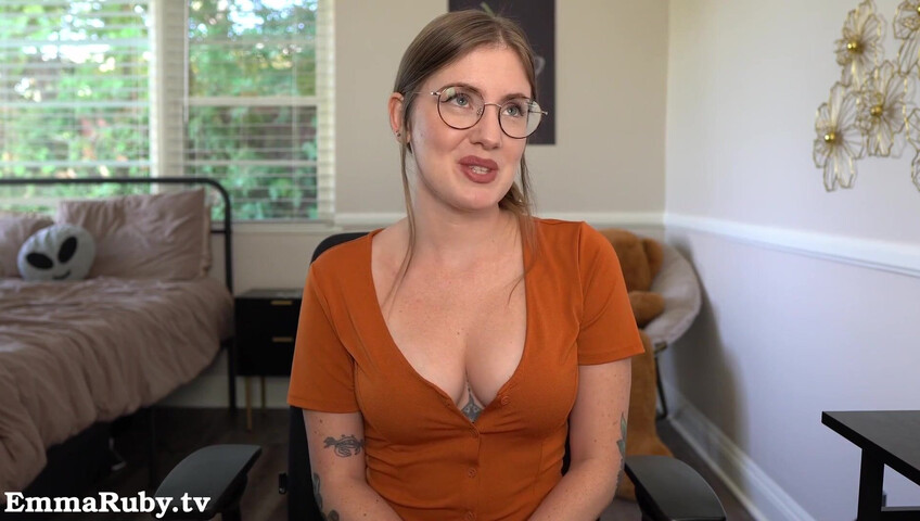 Emma Ruby - Your Pretty Therapist Makes You CUM Hard