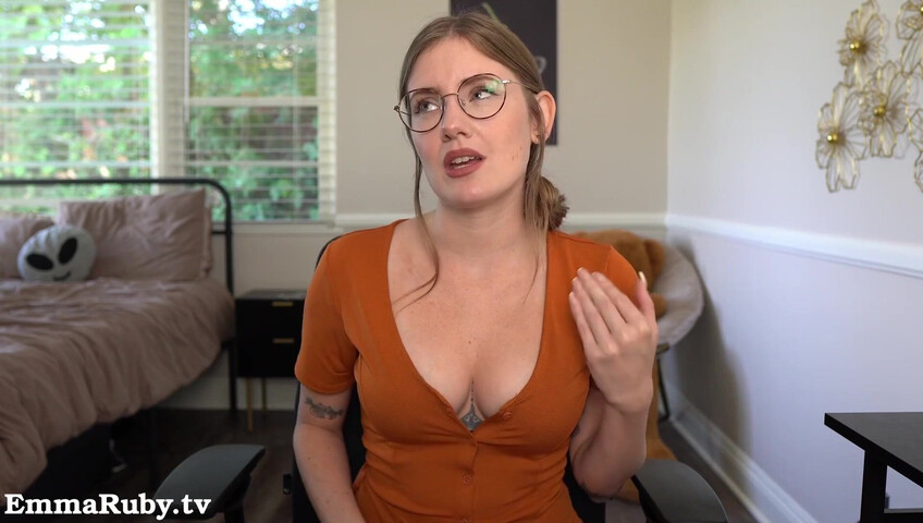 Emma Ruby - Your Pretty Therapist Makes You CUM Hard