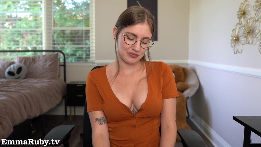 Emma Ruby - Your Pretty Therapist Makes You CUM Hard