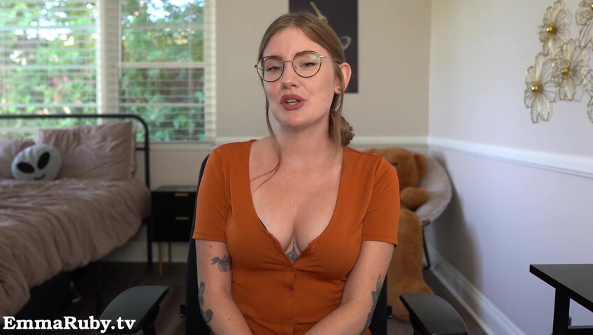 Emma Ruby - Your Pretty Therapist Makes You CUM Hard