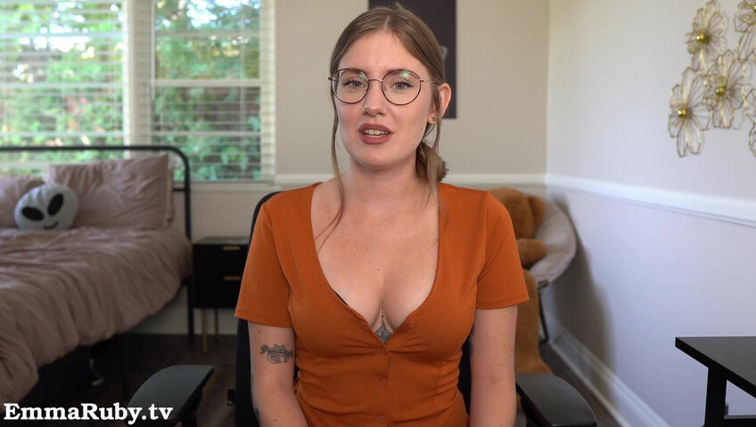 Emma Ruby - Your Pretty Therapist Makes You CUM Hard