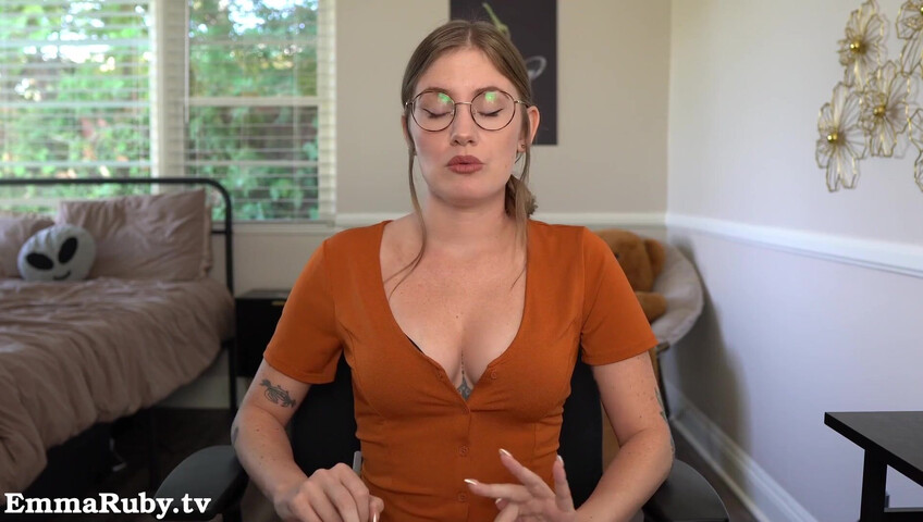 Emma Ruby - Your Pretty Therapist Makes You CUM Hard