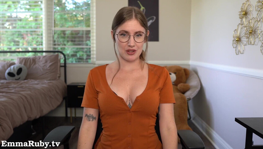 Emma Ruby - Your Pretty Therapist Makes You CUM Hard