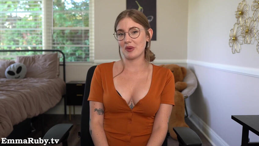 Emma Ruby - Your Pretty Therapist Makes You CUM Hard