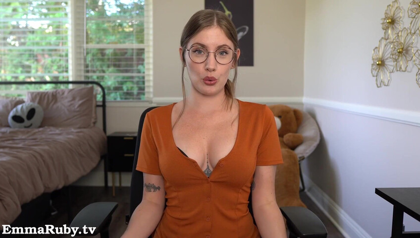 Emma Ruby - Your Pretty Therapist Makes You CUM Hard