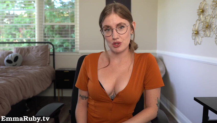 Emma Ruby - Your Pretty Therapist Makes You CUM Hard