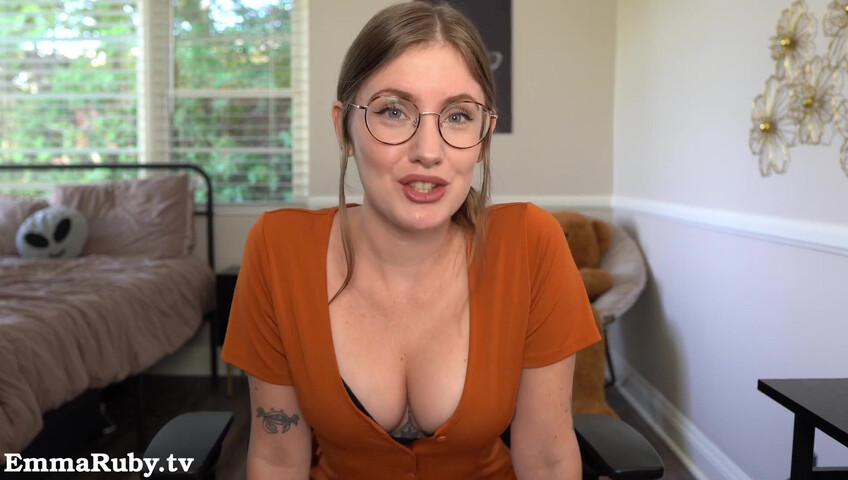 Emma Ruby - Your Pretty Therapist Makes You CUM Hard