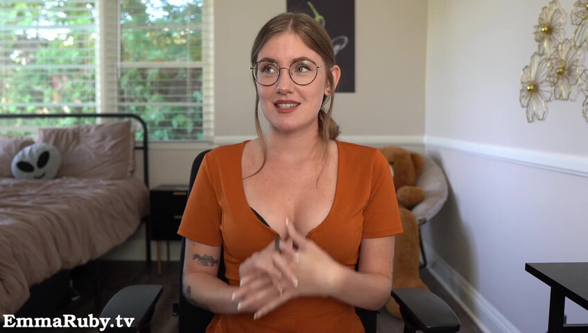 Emma Ruby - Your Pretty Therapist Makes You CUM Hard