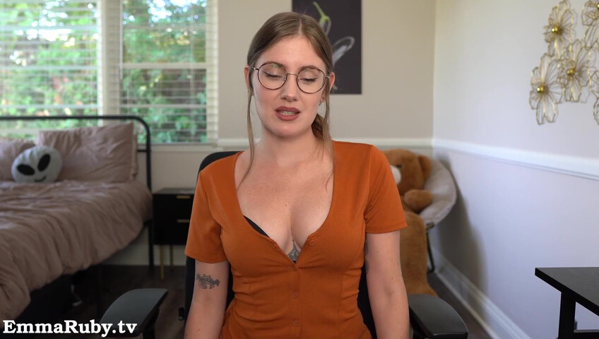 Emma Ruby - Your Pretty Therapist Makes You CUM Hard