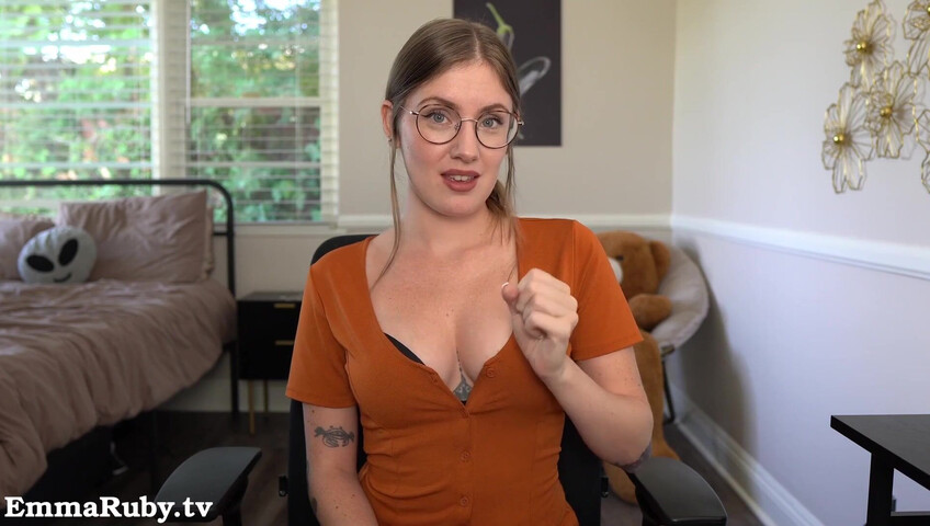 Emma Ruby - Your Pretty Therapist Makes You CUM Hard