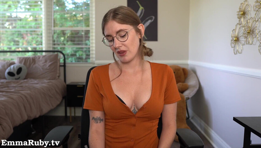 Emma Ruby - Your Pretty Therapist Makes You CUM Hard