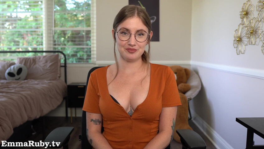 Emma Ruby - Your Pretty Therapist Makes You CUM Hard