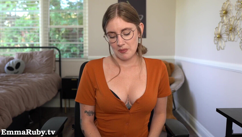 Emma Ruby - Your Pretty Therapist Makes You CUM Hard