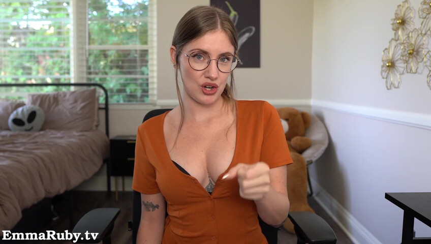 Emma Ruby - Your Pretty Therapist Makes You CUM Hard