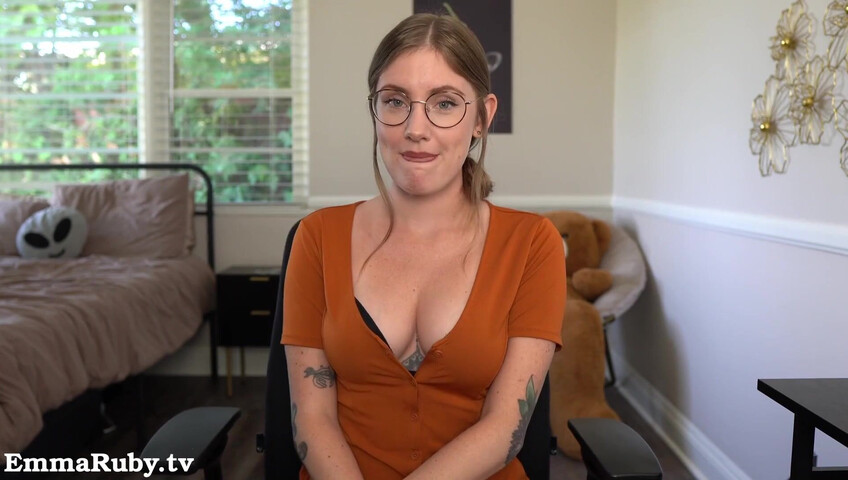 Emma Ruby - Your Pretty Therapist Makes You CUM Hard
