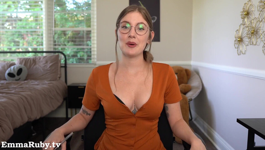 Emma Ruby - Your Pretty Therapist Makes You CUM Hard