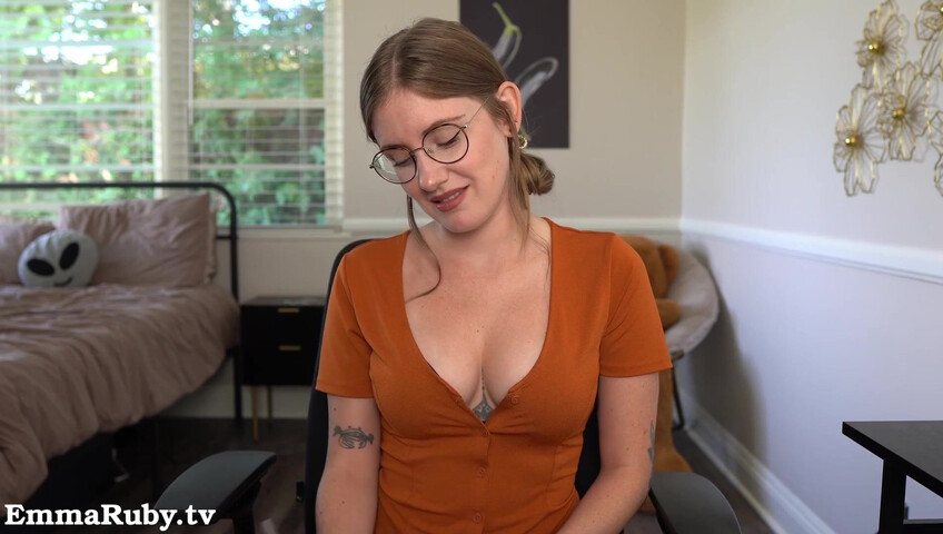 Emma Ruby - Your Pretty Therapist Makes You CUM Hard