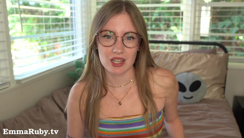 Emma Ruby - Your Girlfriend Won't Know You Jerked Off To This