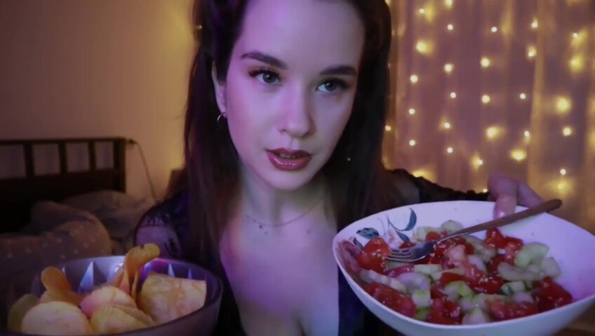 Darcy Harpel - ASMR RP | Your Wife Will Take Care of You After a Hard Day [ENG SUB]