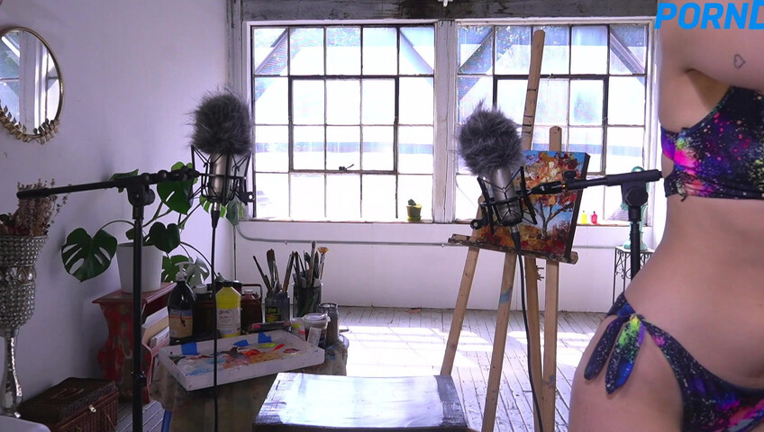 Quiet Creative ASMR - 2024-09-12 - Body Painting Raw Video