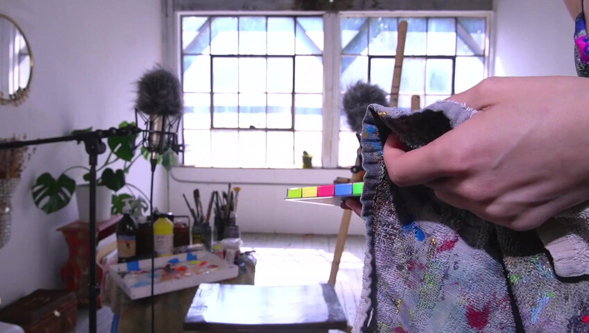 Quiet Creative ASMR - 2024-09-12 - Body Painting Raw Video