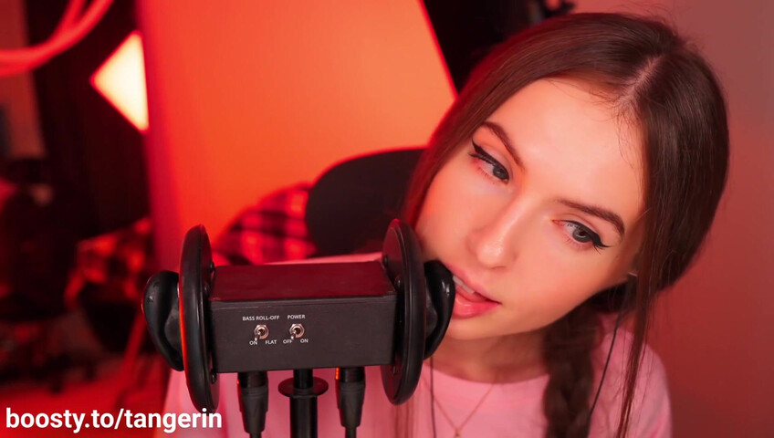 Tangerin ASMR - 15 Aug 2025 - Ear Licking & Cupping & Kisses & Eye Contact