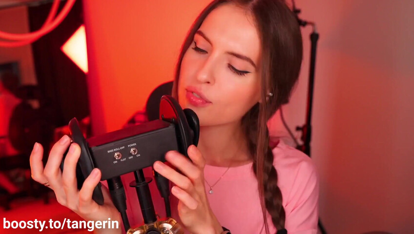 Tangerin ASMR - 15 Aug 2025 - Ear Licking & Cupping & Kisses & Eye Contact