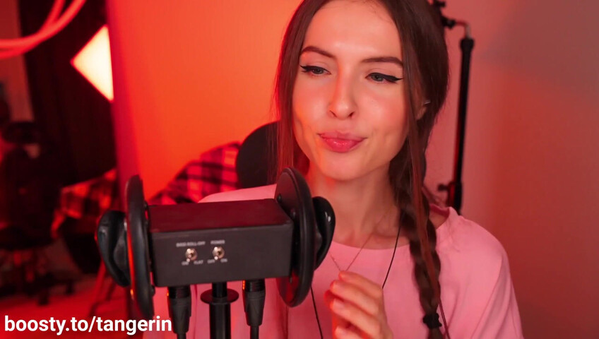 Tangerin ASMR - 15 Aug 2025 - Ear Licking & Cupping & Kisses & Eye Contact