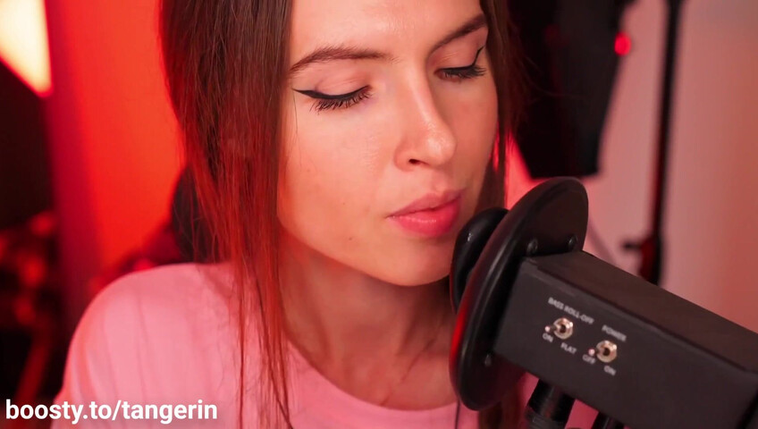 Tangerin ASMR - 15 Aug 2025 - Ear Licking & Cupping & Kisses & Eye Contact