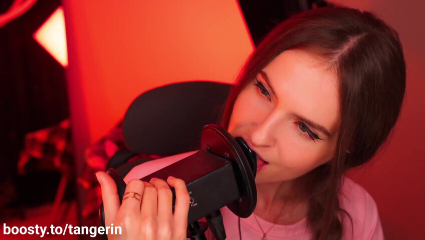 Tangerin ASMR - 15 Aug 2025 - Ear Licking & Cupping & Kisses & Eye Contact