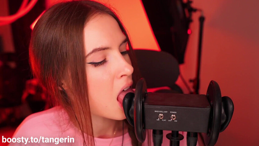 Tangerin ASMR - 15 Aug 2025 - Ear Licking & Cupping & Kisses & Eye Contact