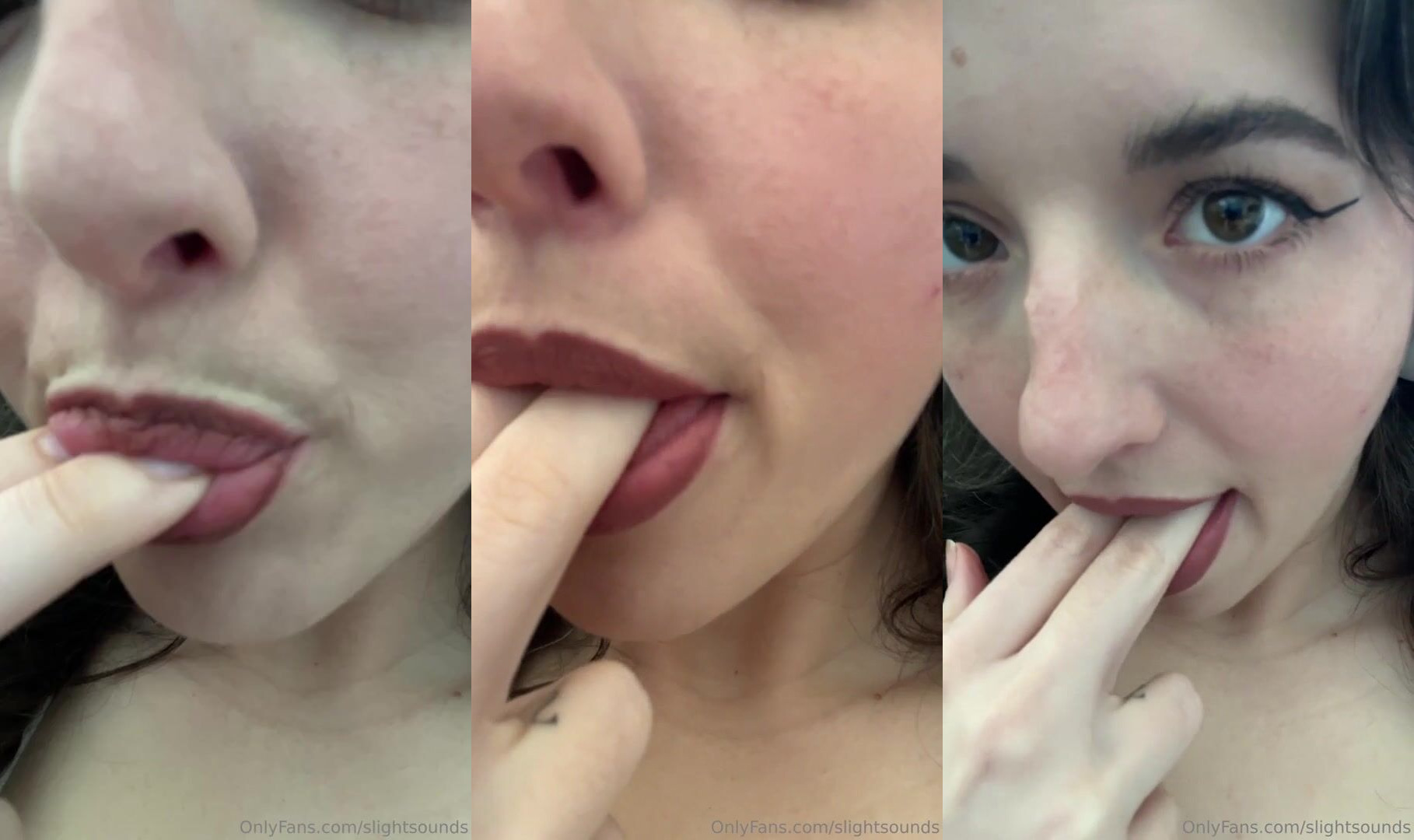 Slight Sounds ASMR - sucking fingers