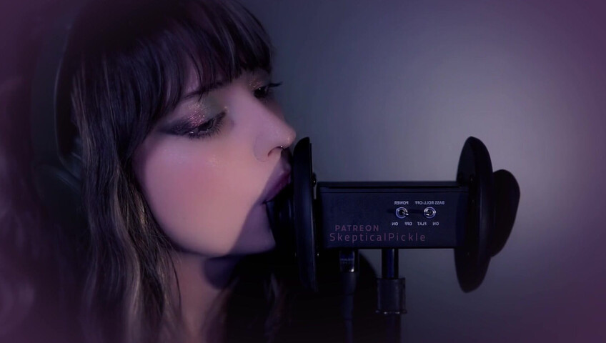SkepticalPickle ASMR - 22 Aug 2025 - Eyes Closed Ear Licking