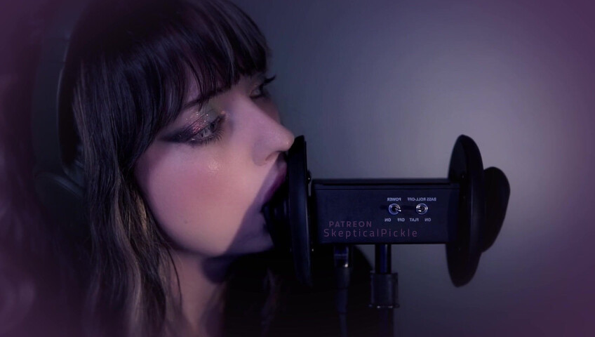 SkepticalPickle ASMR - 22 Aug 2025 - Eyes Closed Ear Licking