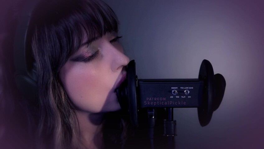 SkepticalPickle ASMR - 22 Aug 2025 - Eyes Closed Ear Licking