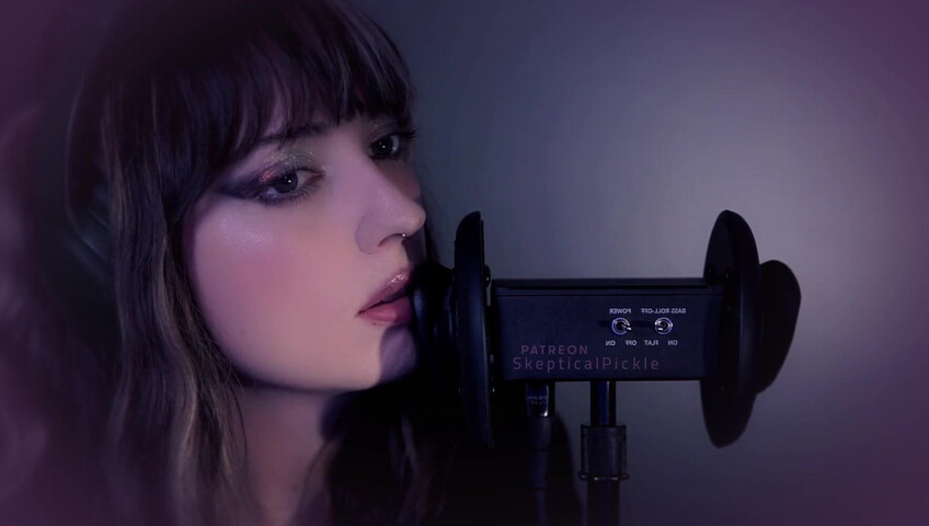 SkepticalPickle ASMR - 22 Aug 2025 - Eyes Closed Ear Licking
