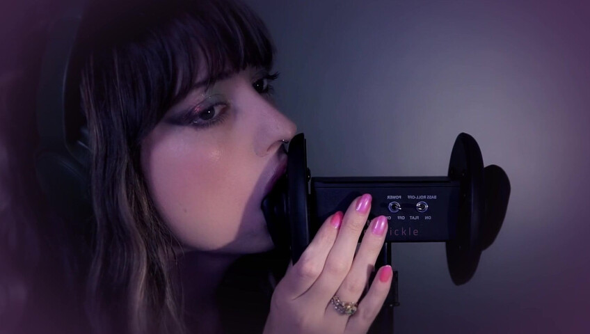 SkepticalPickle ASMR - 22 Aug 2025 - Eyes Closed Ear Licking