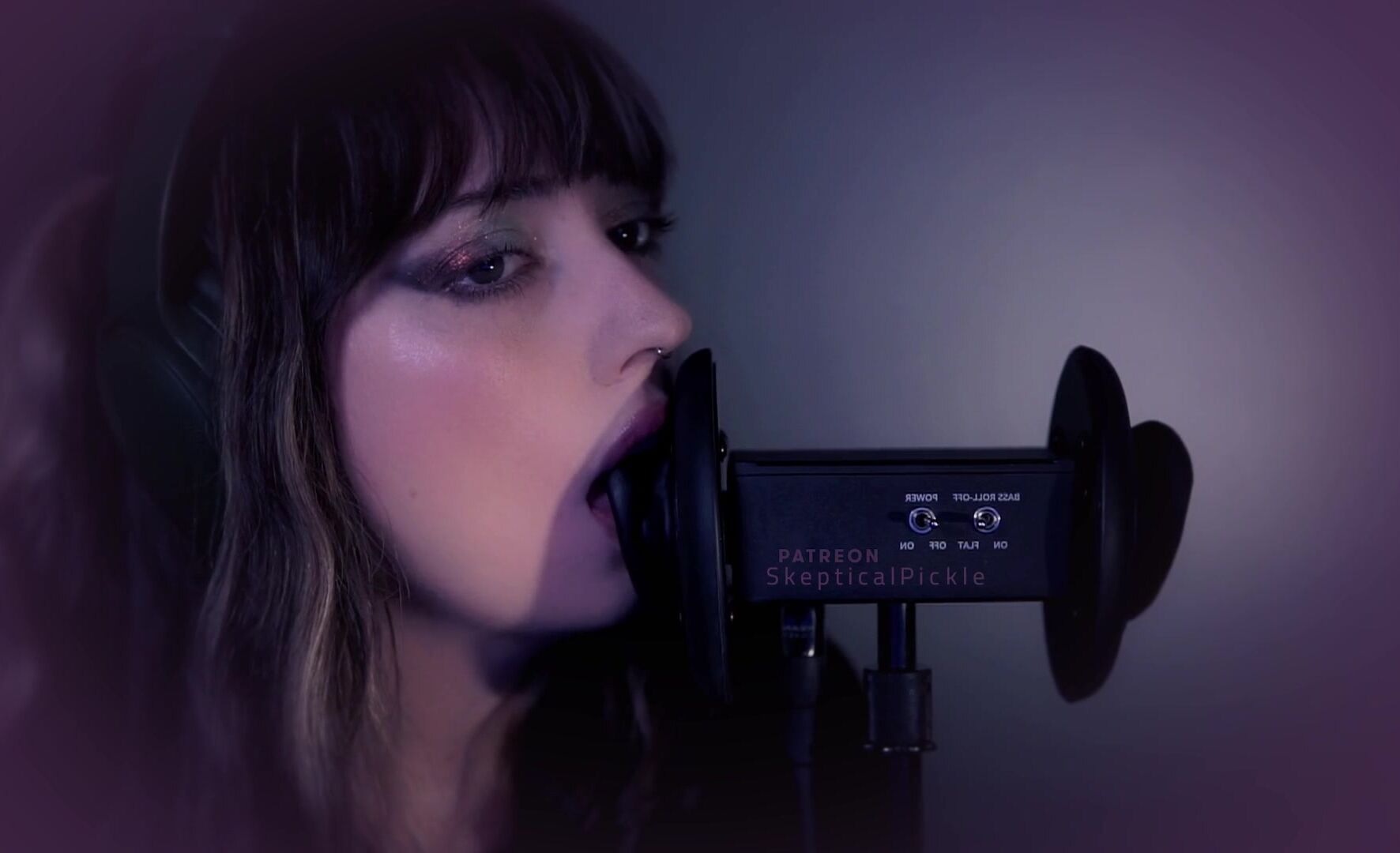 SkepticalPickle ASMR - 22 Aug 2025 - Eyes Closed Ear Licking