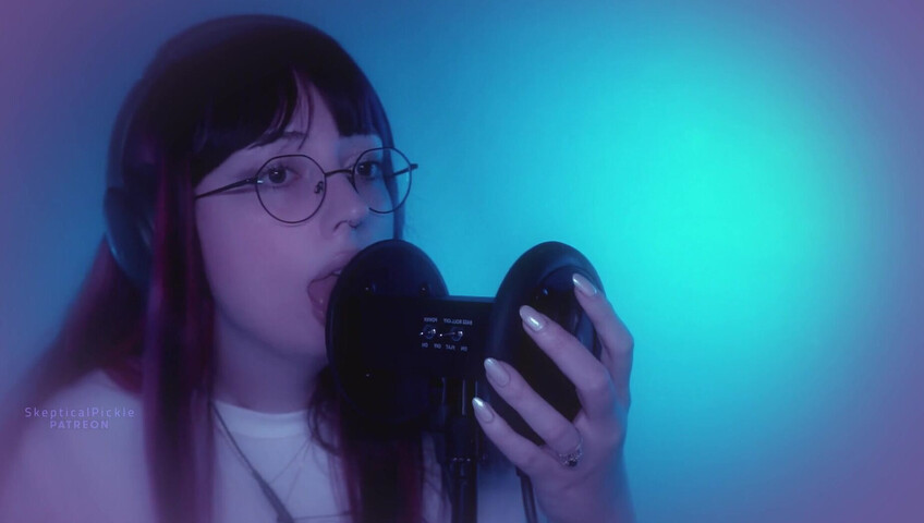 SkepticalPickle ASMR - 25 November 2025 - Aggressive Ear Slurping (Golden Tier)