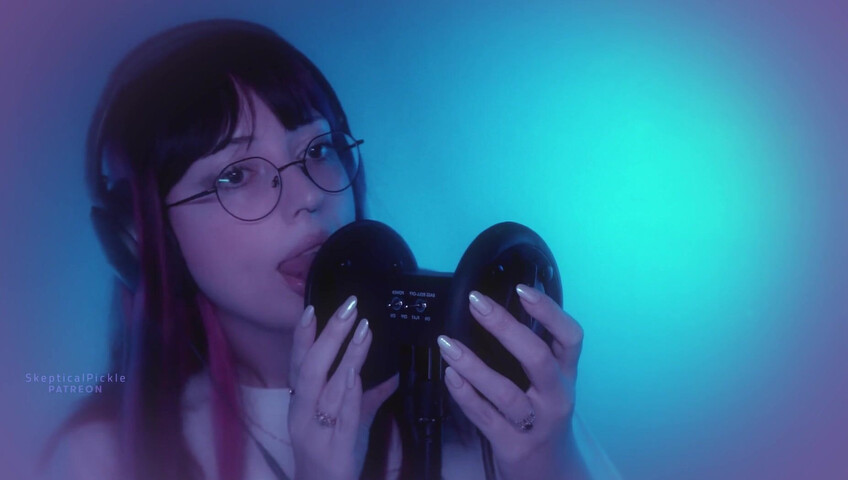 SkepticalPickle ASMR - 25 November 2025 - Aggressive Ear Slurping (Golden Tier)